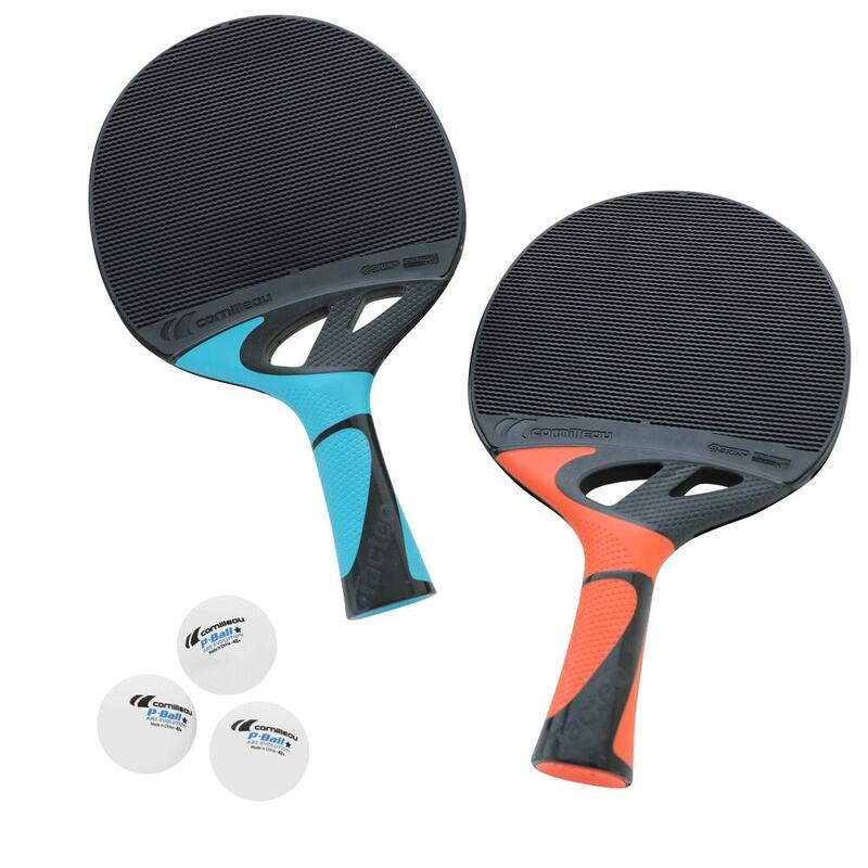 Pack de raquetas de ping pong para exterior Tacteo Pack Duo
