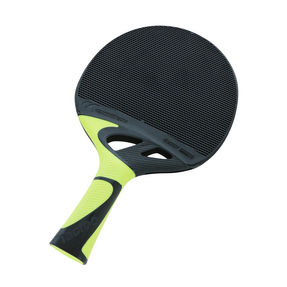 Tischtennisschläger Tacteo Outdoor Schwarz-Grün Tacteo 50 Tischtennis Unisex 3/7