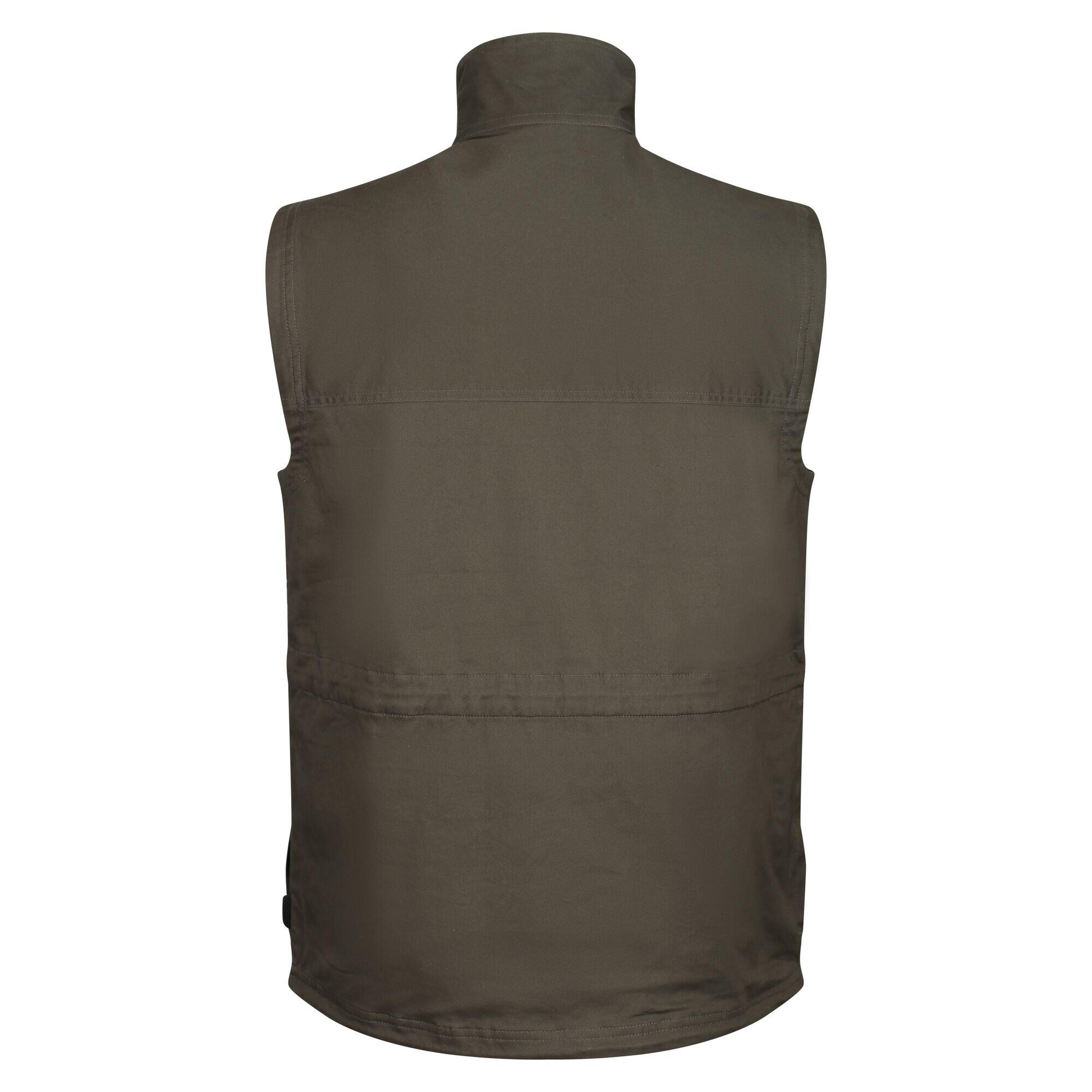Mens Gilet (Khaki Green) 2/3