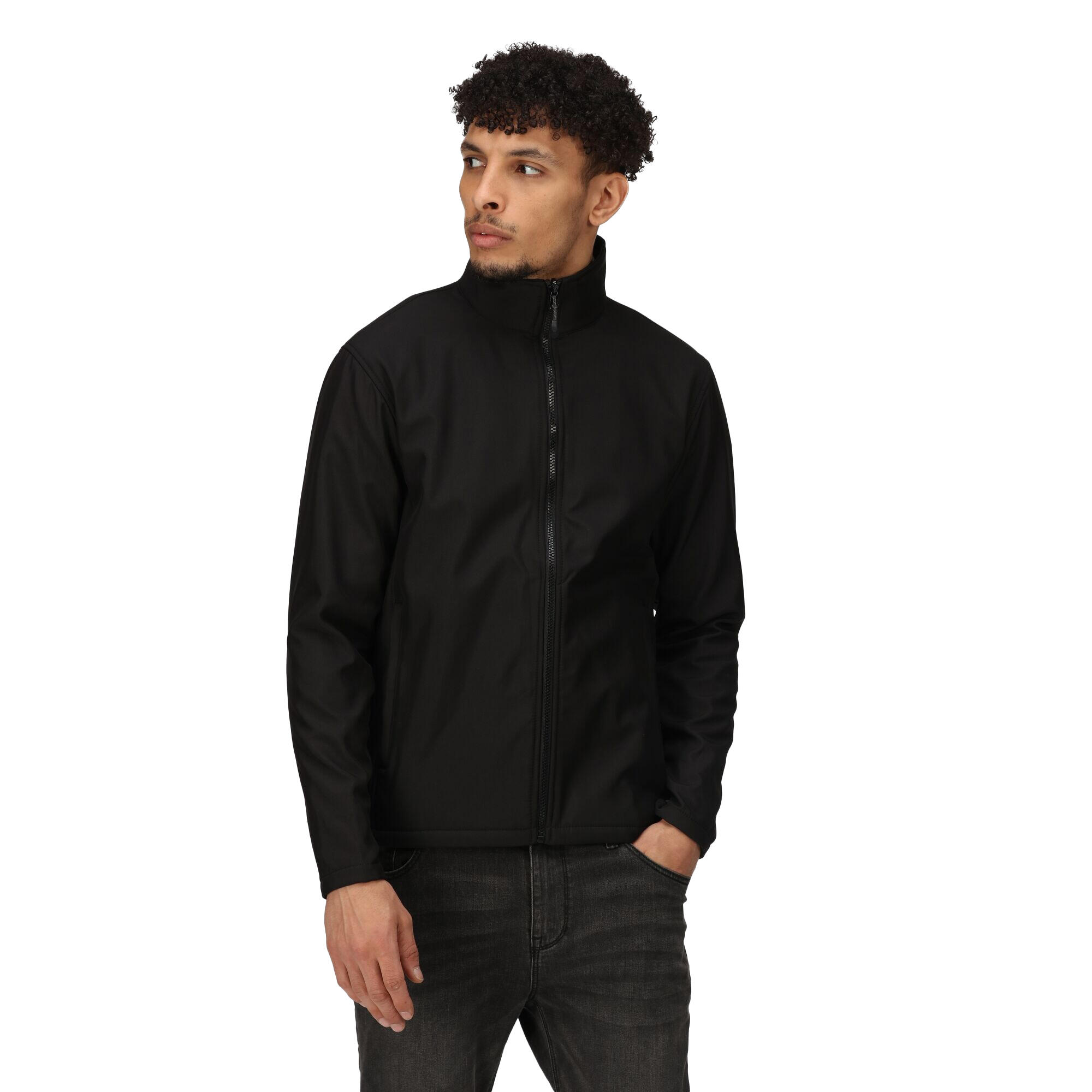 HONESTLY MADE Men's Waterproof Jacket (Black)