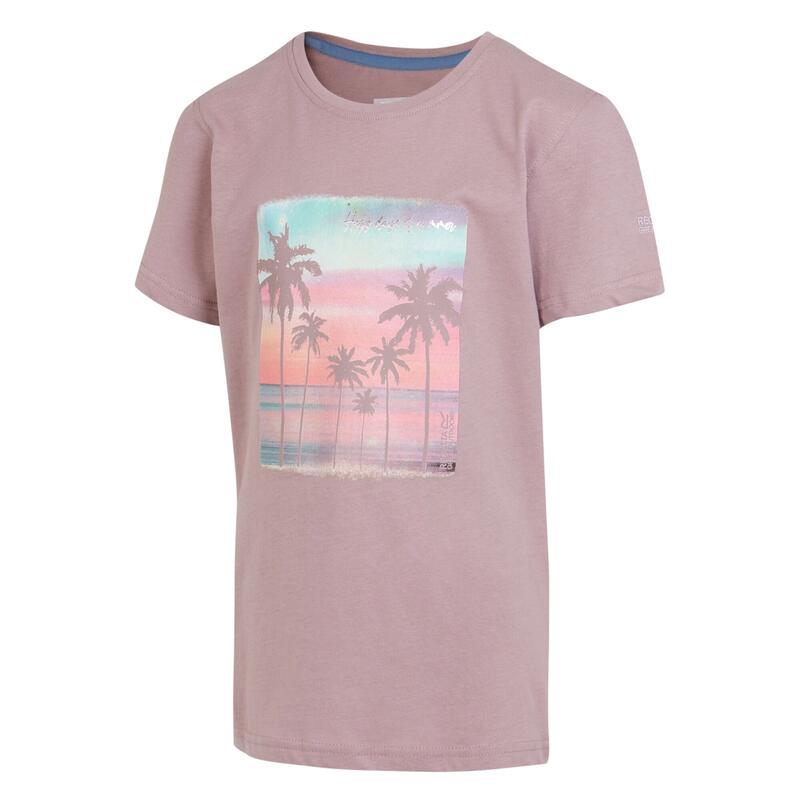 Tshirt BOSLEY HAPPY DAYS OF SUMMER Enfant (Lavande)