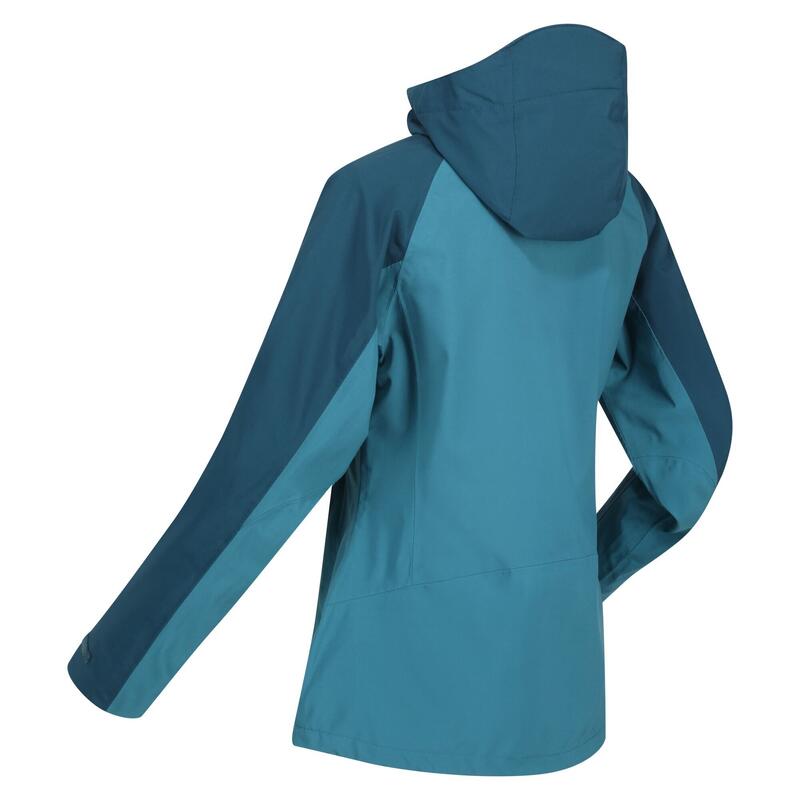 Veste imperméable BIRCHDALE Femme (Bleu sarcelle / Bleu sarcelle sombre)