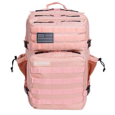 Zaino Tattico Militare ELITRAINX Vano Alimentare Rosa 45L per Sport e Viaggi