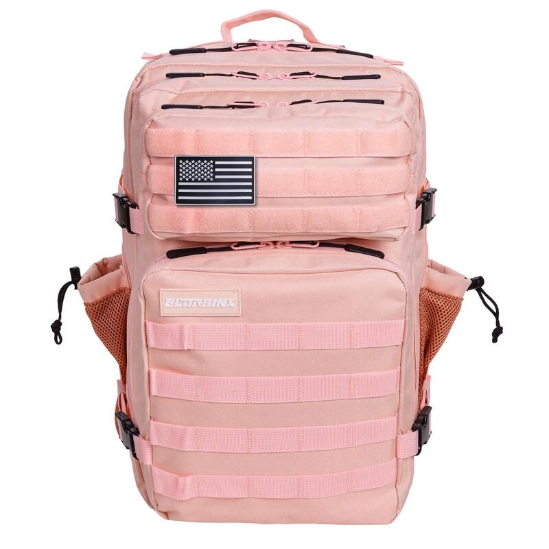 Vojenský taktický batoh ELITRAINX Food Compartment Pink Candy 45L pro sport