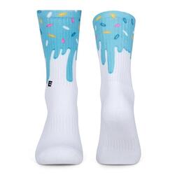 Elitex Training Performance Chaussettes Bleu émaillé