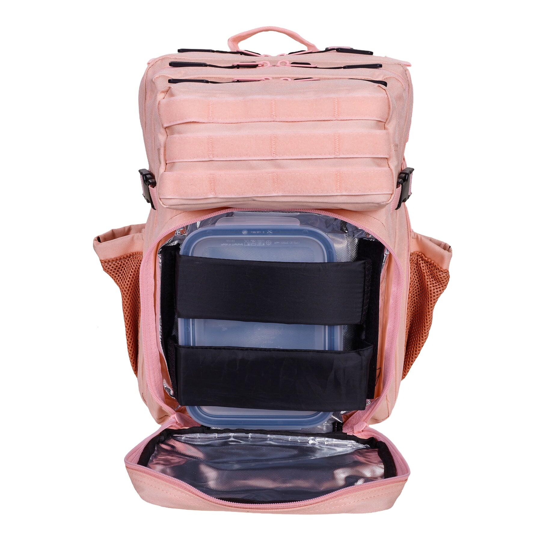 Militaire tactische rugzak ELITRAINX Voedselcompartiment Roze 45L voor sport 4/6