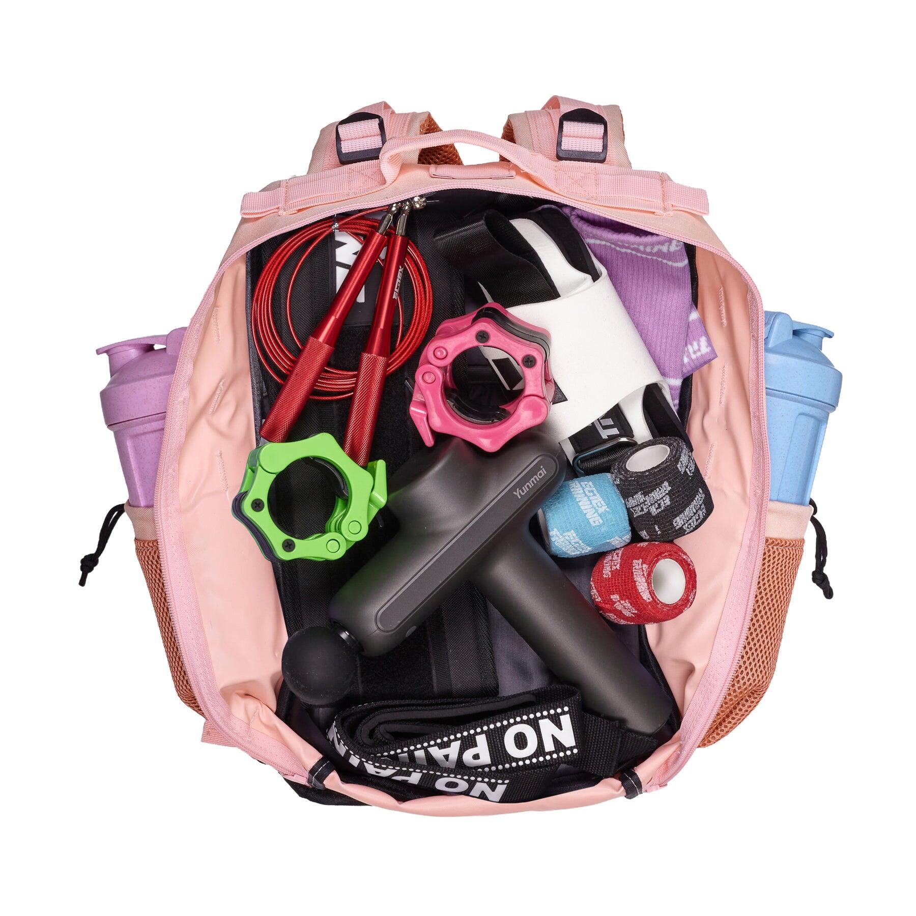 Militaire tactische rugzak ELITRAINX Voedselcompartiment Roze 45L voor sport 5/6