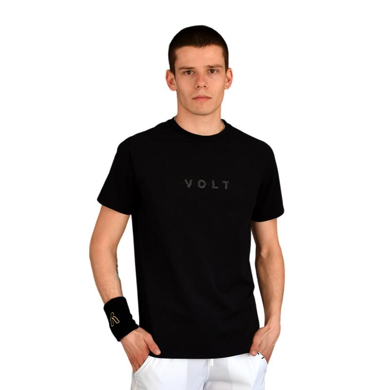 T - shirt Volt de Padel preta