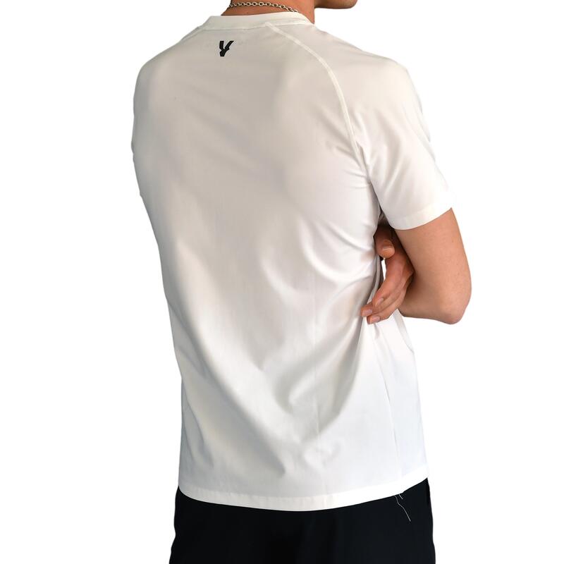 T - Volt blanc padel shirt