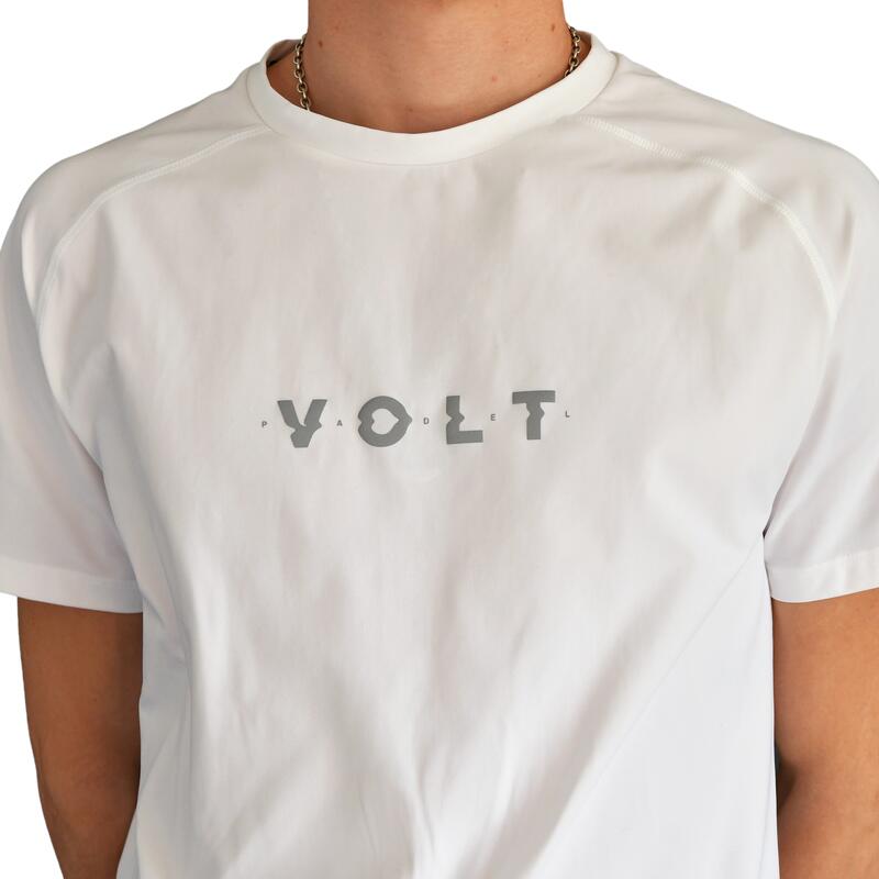 T - wit Volt padelshirt