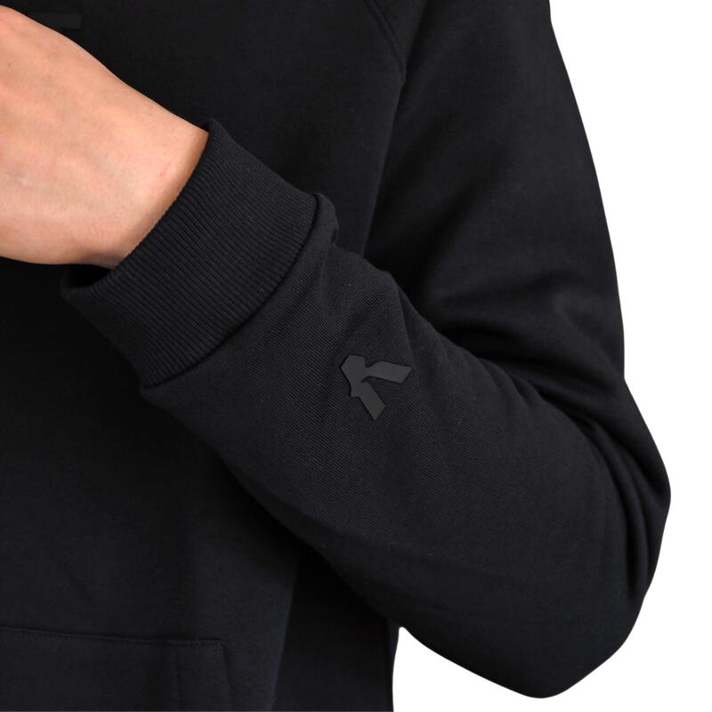 Zwart Volt sweatshirt met capuchon Unisex