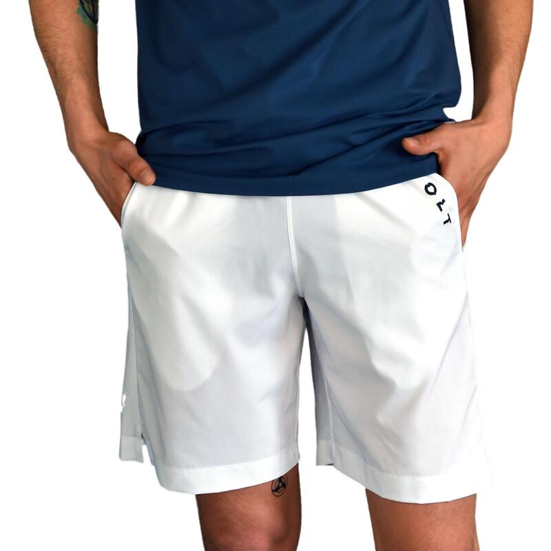 White Volt padel shorts