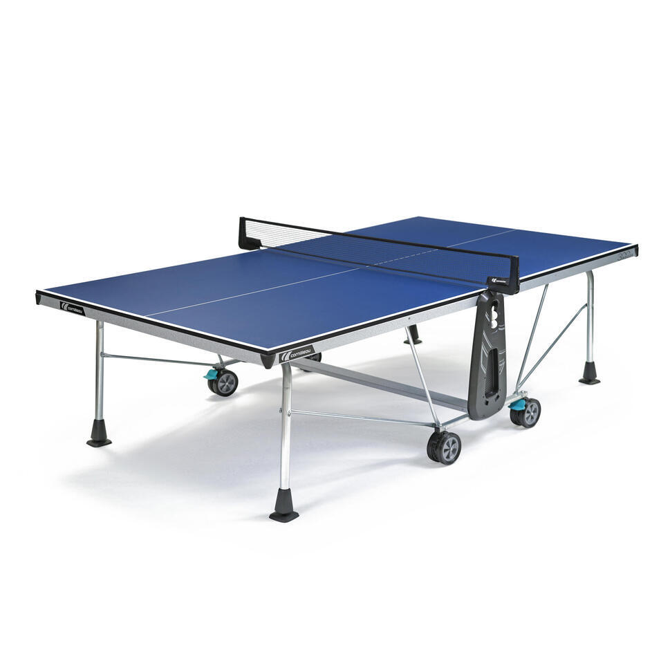 CORNILLEAU Refurbished Table Tennis Table 300 Indoor - Blue - C Grade