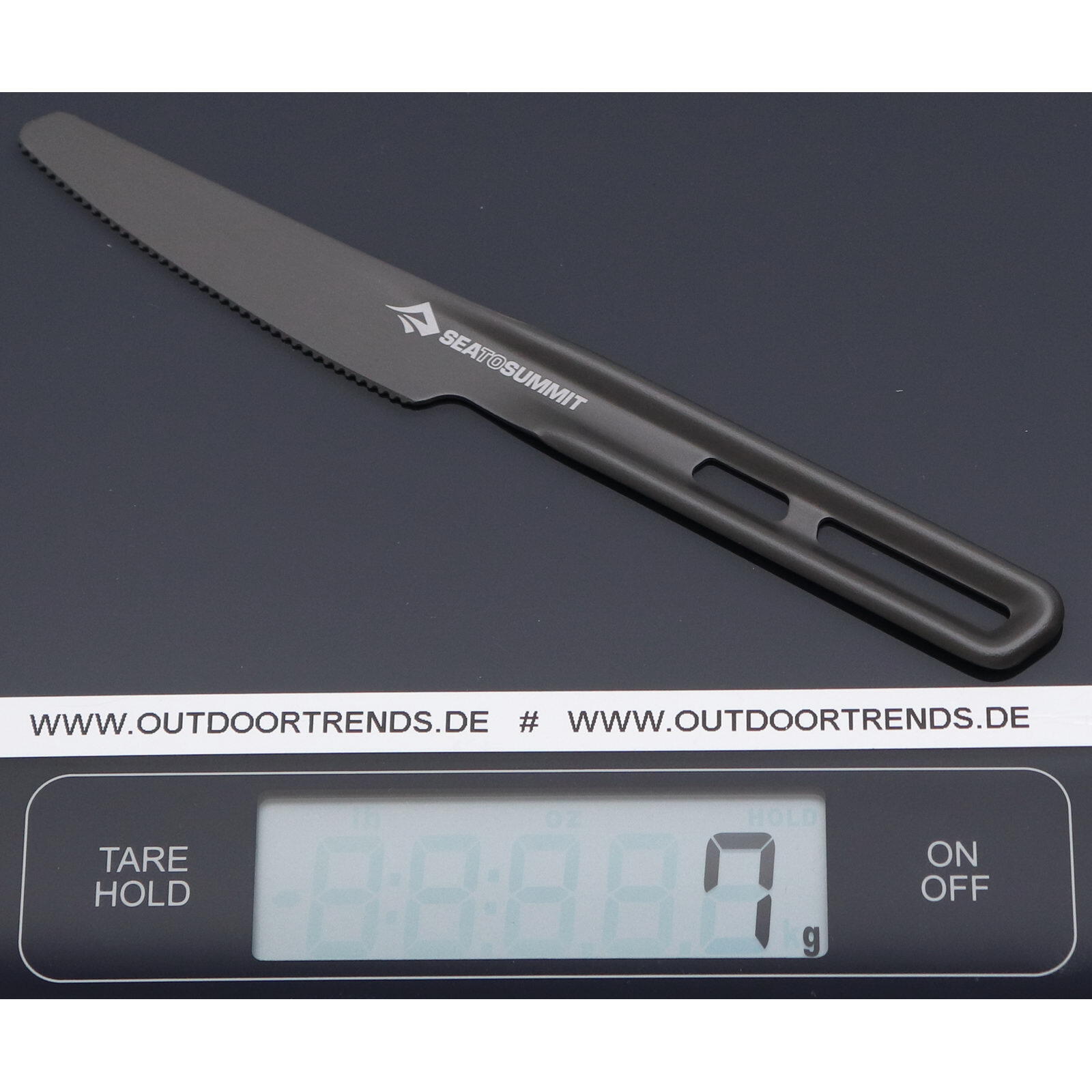 Posate Campeggio Set Sea To Summit Frontier Ul Cutlery Set 3 Pezzi Grigio 6/7