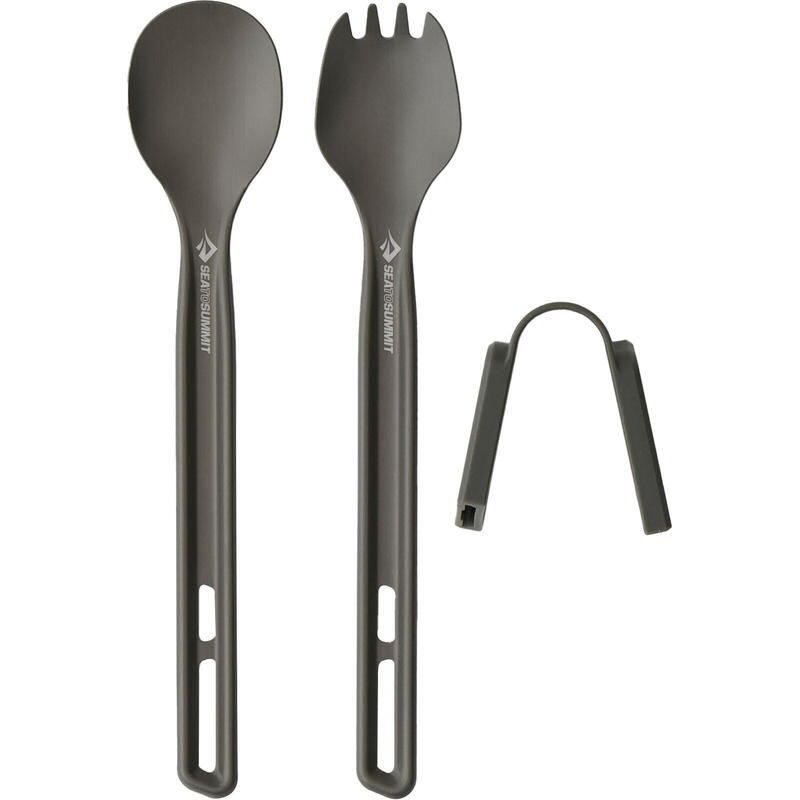 langer Löffel, Göffel + Adapter Frontier UL Cutlery Set 2-teilig