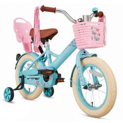 SuperSuper Little Miss Kinderfiets - 14 inch - Turquoise