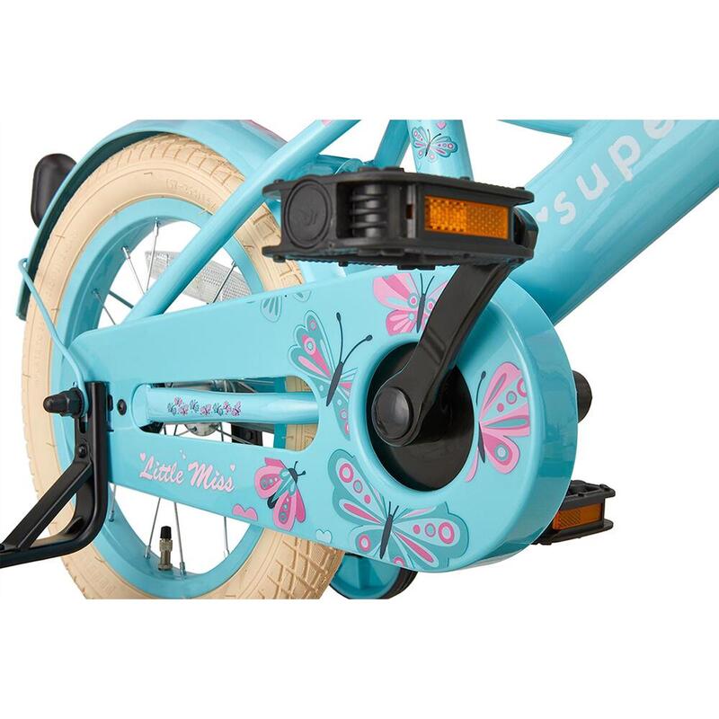 SuperSuper Little Miss Kinderfiets - 14 inch - Turquoise