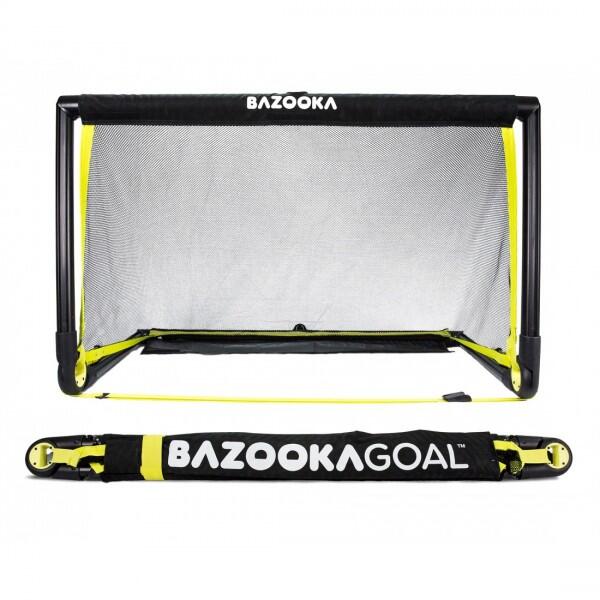 BazookaGoal Mini but de football « Black Edition », 150x90 cm