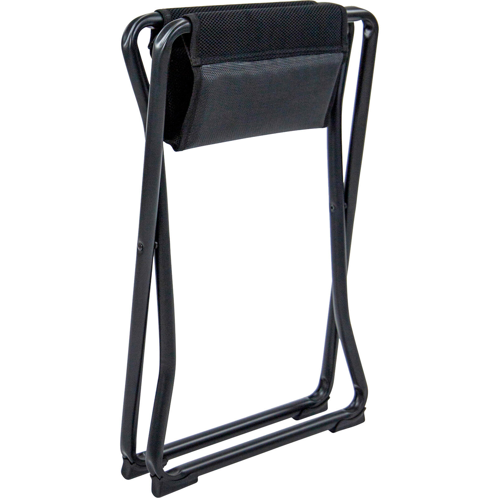 Bo-Camp Hocker + Ablage Klappbar Schwarz 3/7