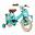 Vélo enfant SuperSuper Cooper - 12 pouces - Turquoise