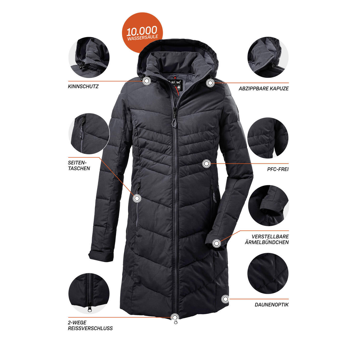 Damen Steppparka KOW 150 5/5