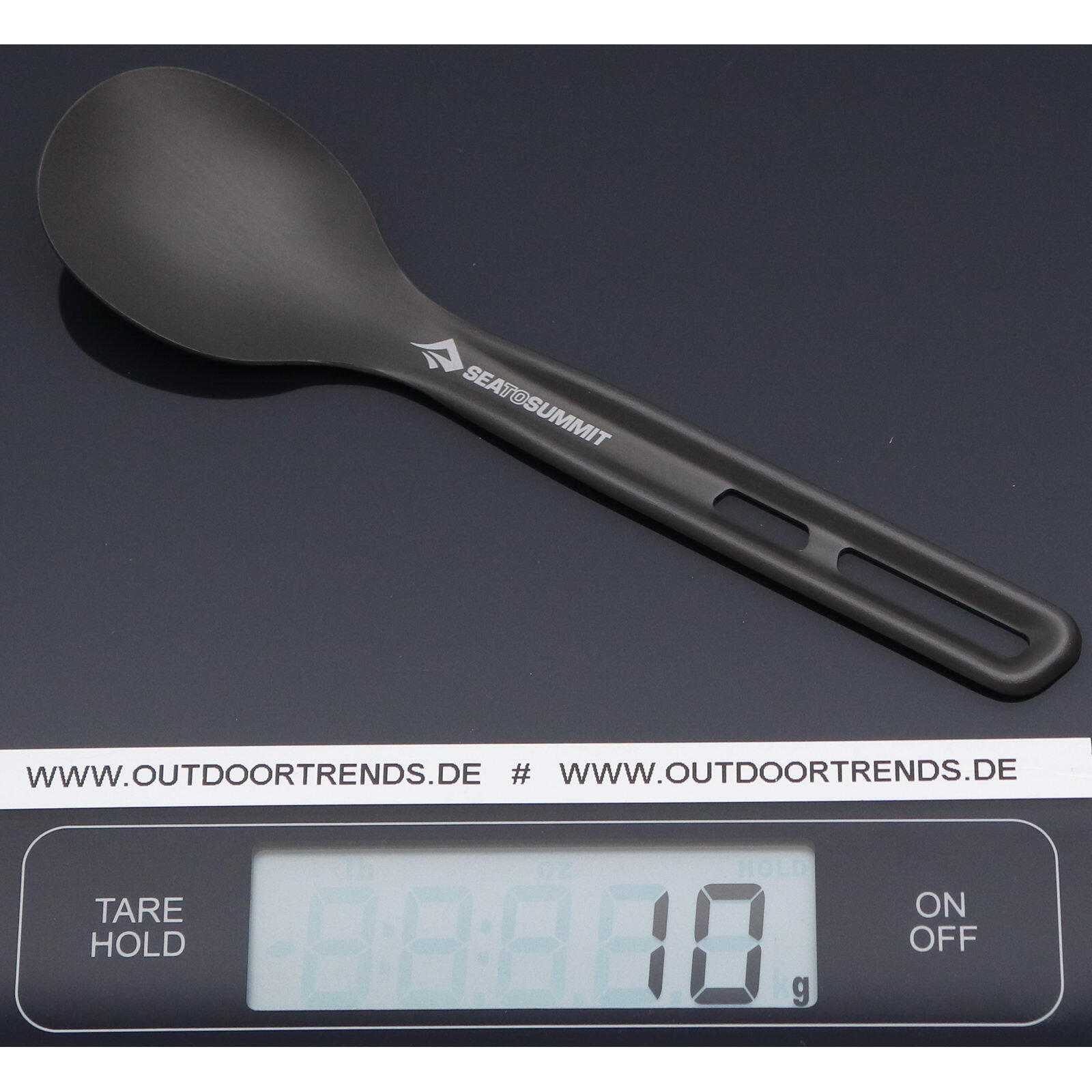 Posate Campeggio Set Sea To Summit Frontier Ul Cutlery Set 3 Pezzi Grigio 7/7