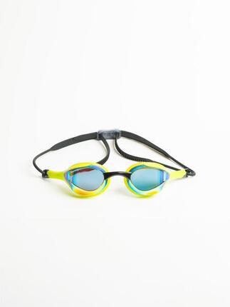 Lunettes de protection Akron Sonic à verres miroirs - Citron vert / Or