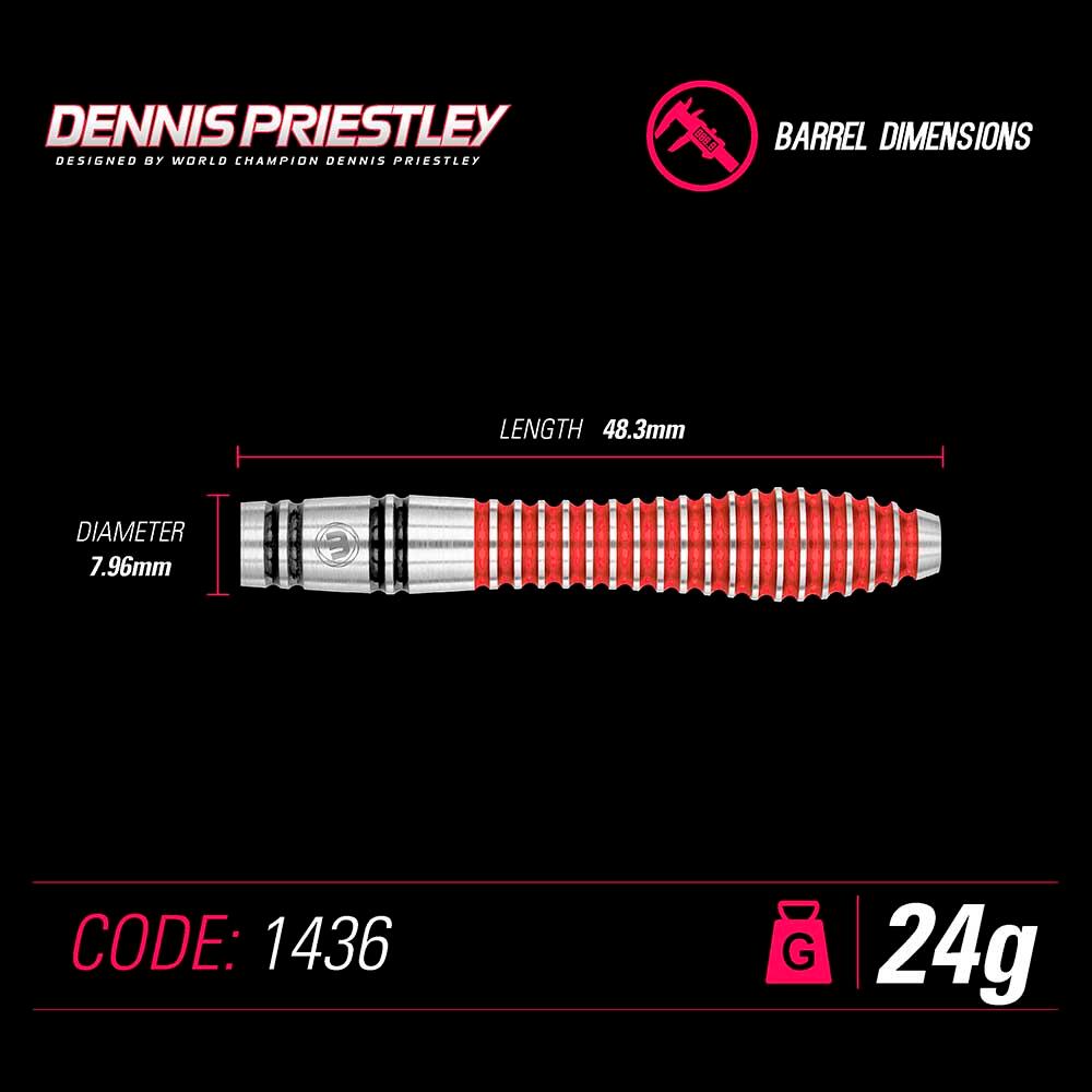 Šipky Dennis Priestley Special Edition 6/6