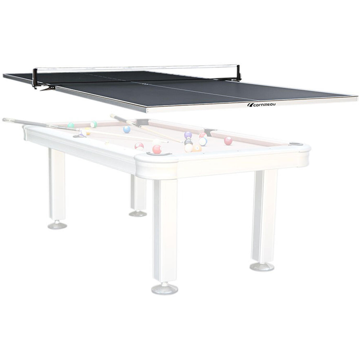 Indoor Table Tennis Table Conversion Top 2/5