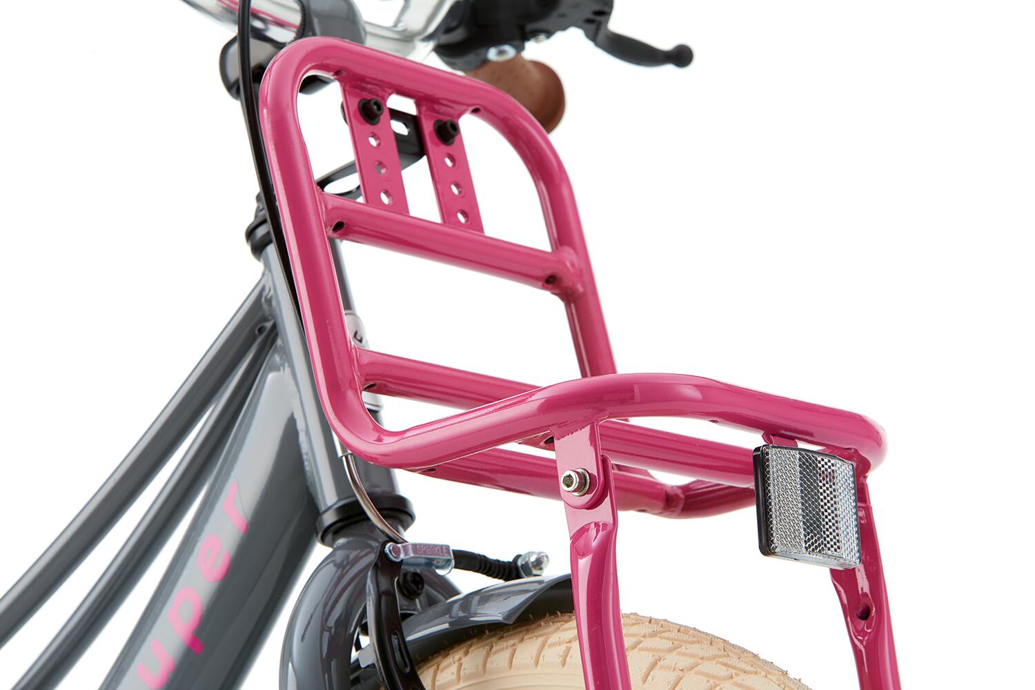 Bici Bambino SuperSuper Lola - Ragazze - Grigia / Rosa 6/6