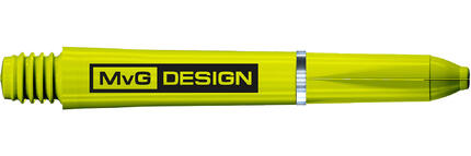 MvG Signature Nylon dart shafts groen short