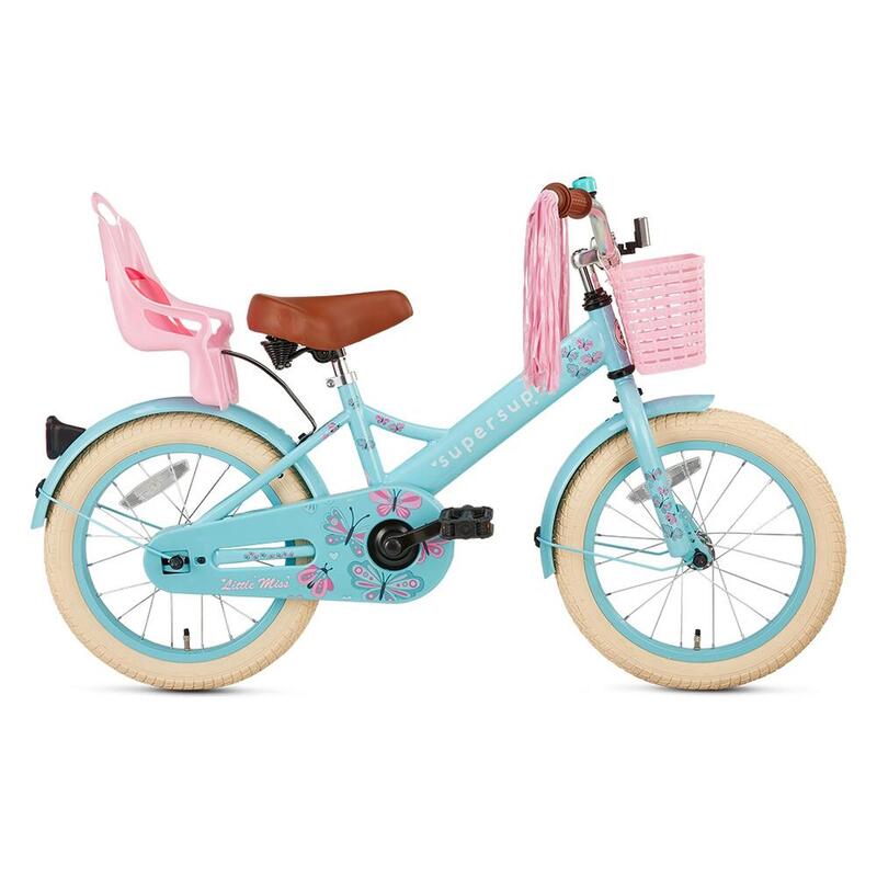 SuperSuper Little Miss Kinderfahrrad Türkis