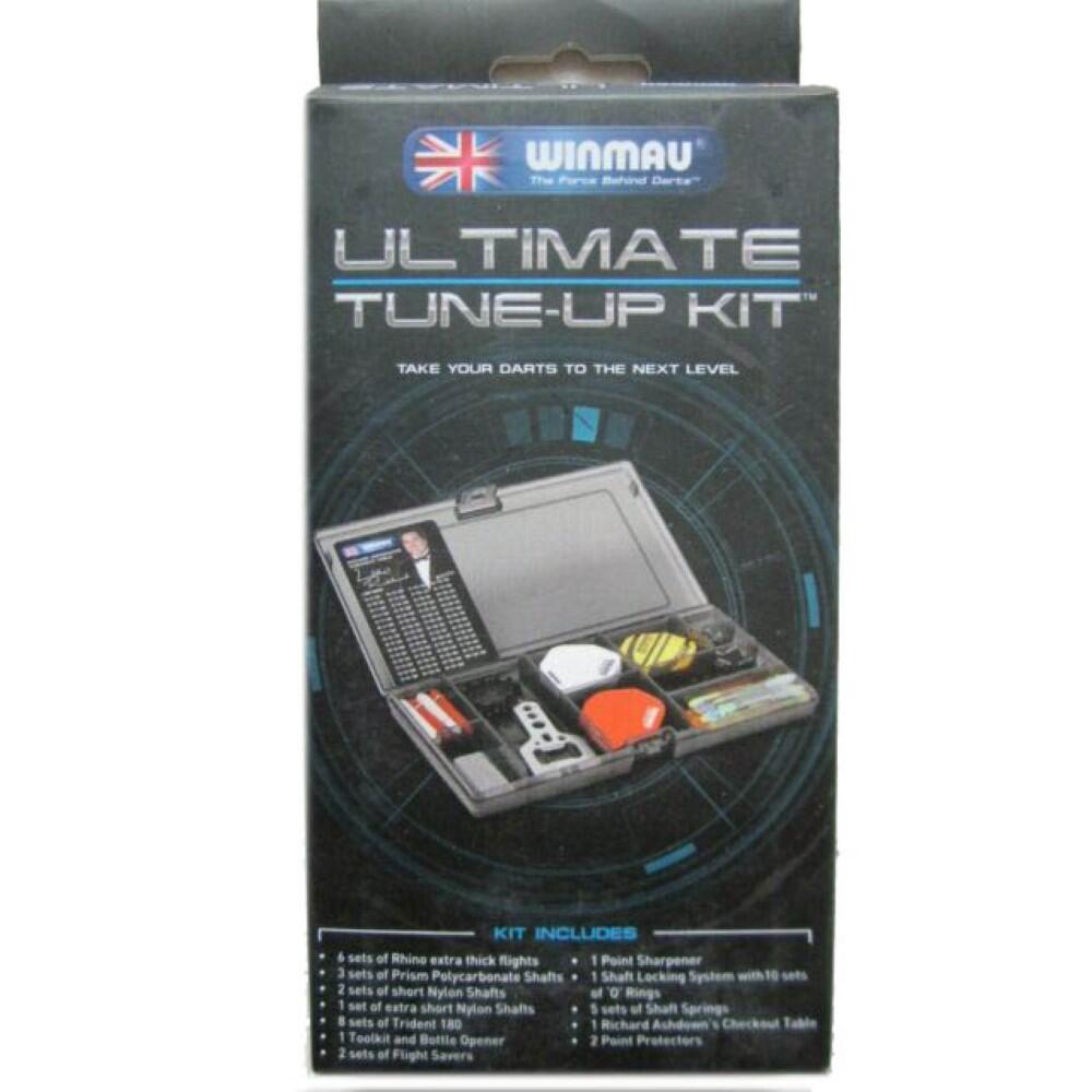Kit de mise au point ultime pour fléchettes Winmau — pièces noir, polyvalent 5/5