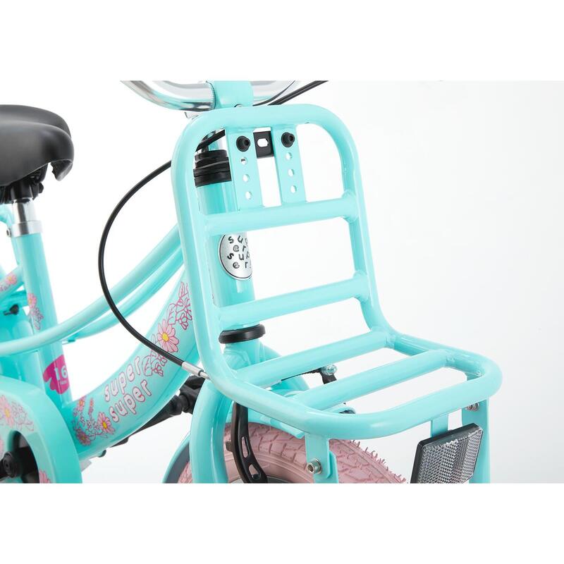 Bici Bambino SuperSuper Lola - Ragazze - Menta / Rosa