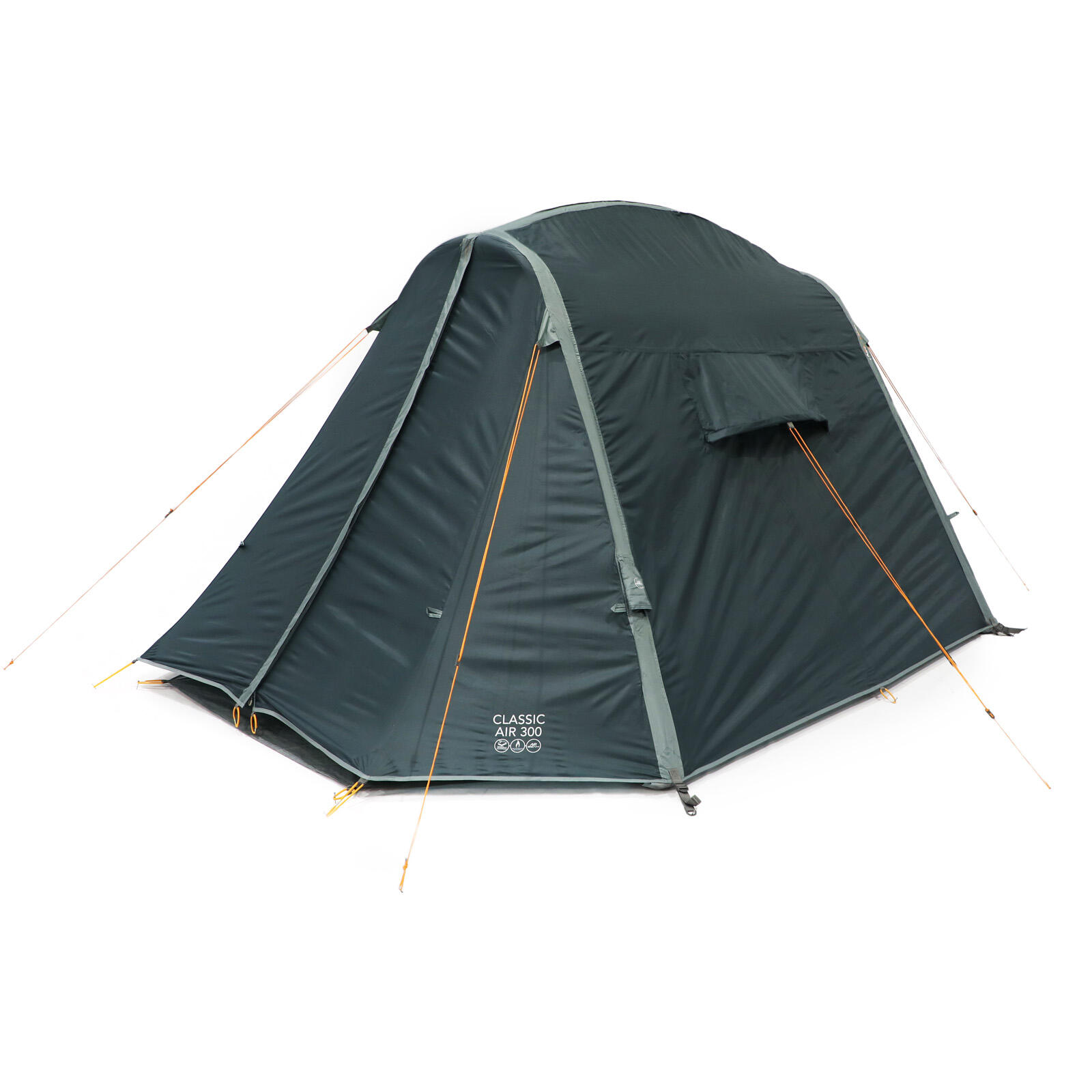 VANGO Vango Classic Air 300 3-Person Inflatable Tunnel Tent – Deep Blue