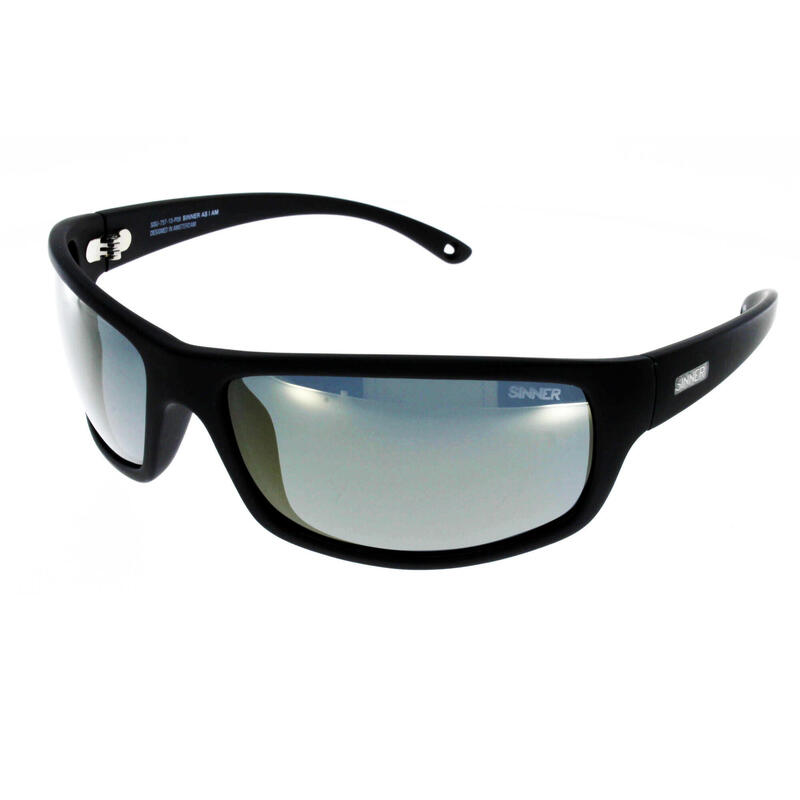 Lunettes De Soleil Homme Arnette Fastball An4202 - Verres Polarisés Gris, Monture Noire 62mm - Neuf Avec étiquettes