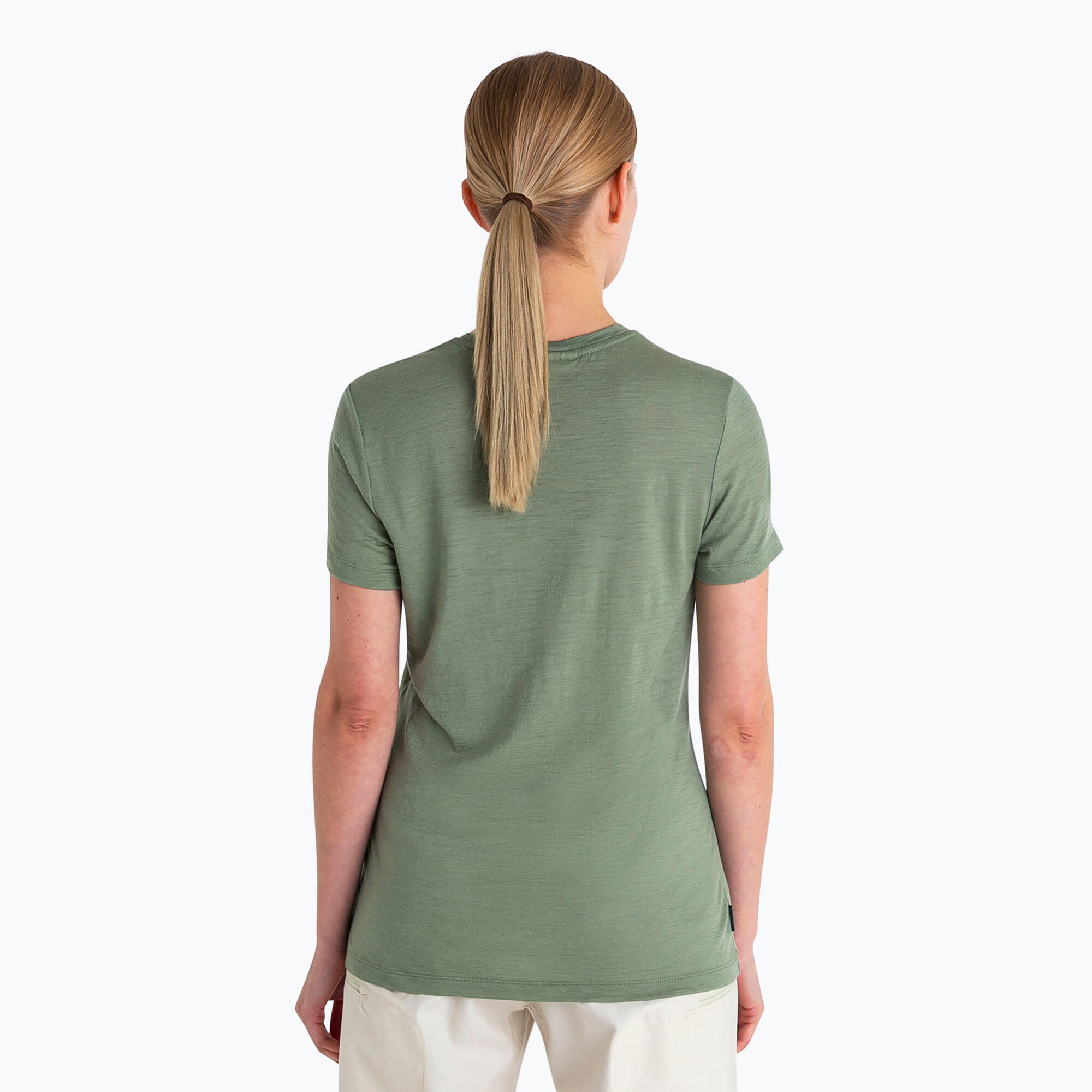 T-shirt de trekking femme Icebreaker Merino 150 Tech Lite III lichen 2/5
