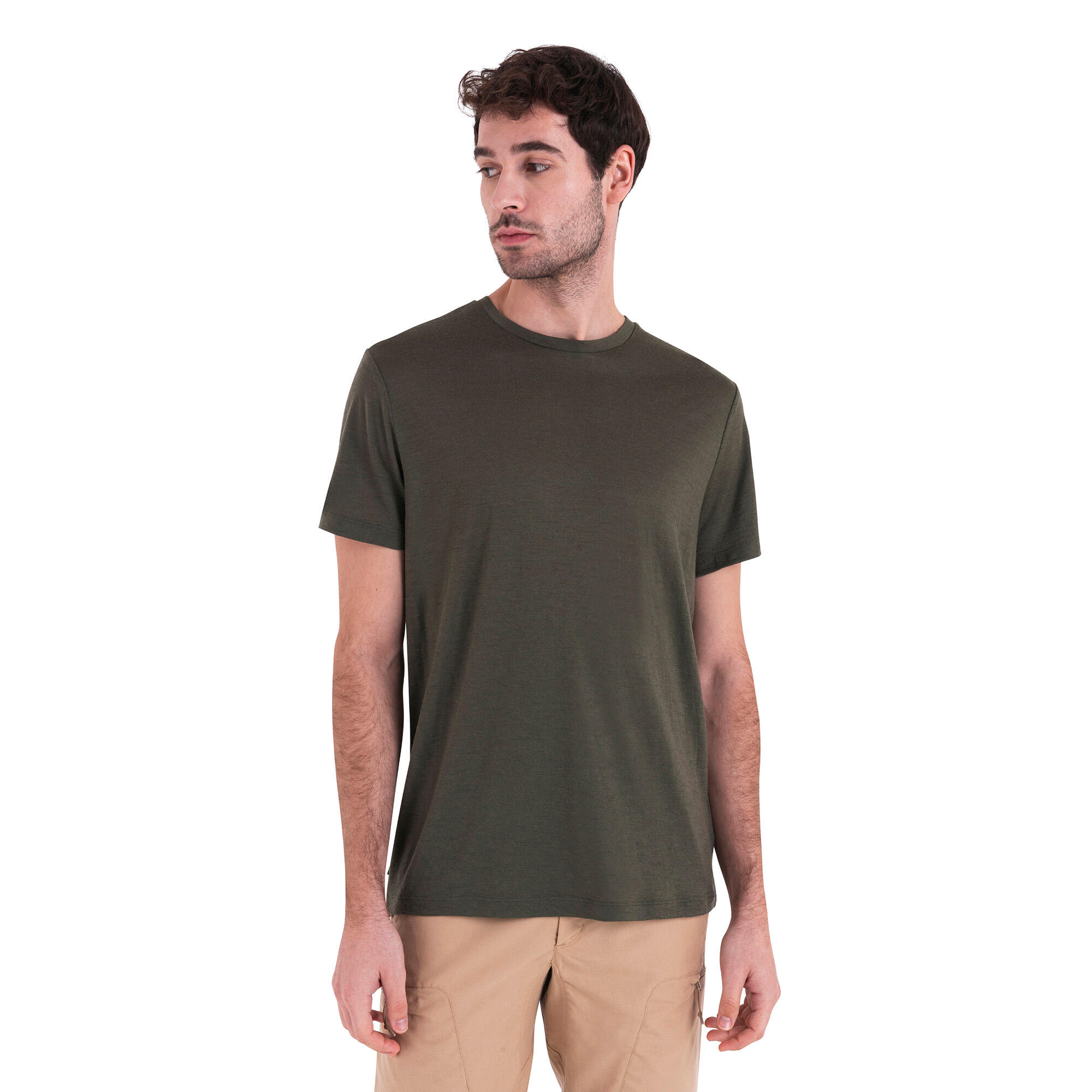 Icebreaker - Chemise De Trekking Icebreaker Merino 150 Tech Lite Iii Pour Hommes - T-shirt Manches Courtes - Vert - 38 S - Decathlon