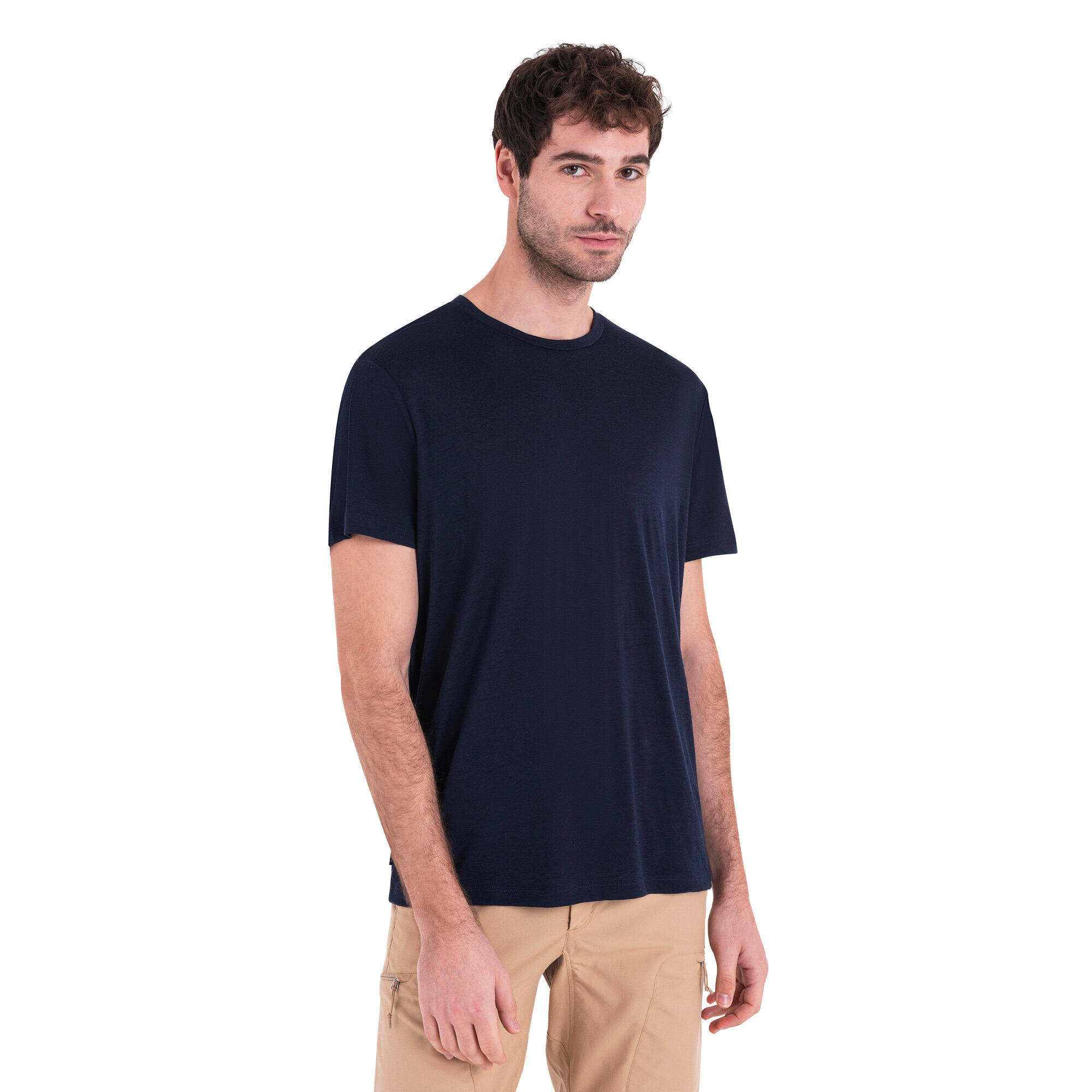 Icebreaker - Chemise De Trekking Icebreaker Merino 150 Tech Lite Iii Pour Hommes - T-shirt Manches Courtes - Bleu - 48 Xl - Decathlon