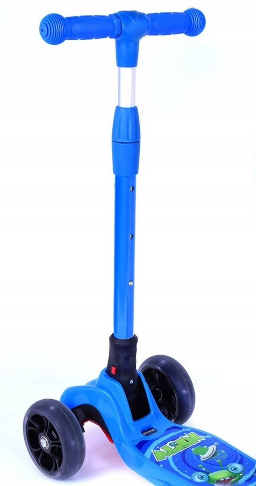 Hulajnoga trójkołowa SMJ Sport AF-WG006 alien led 5/7