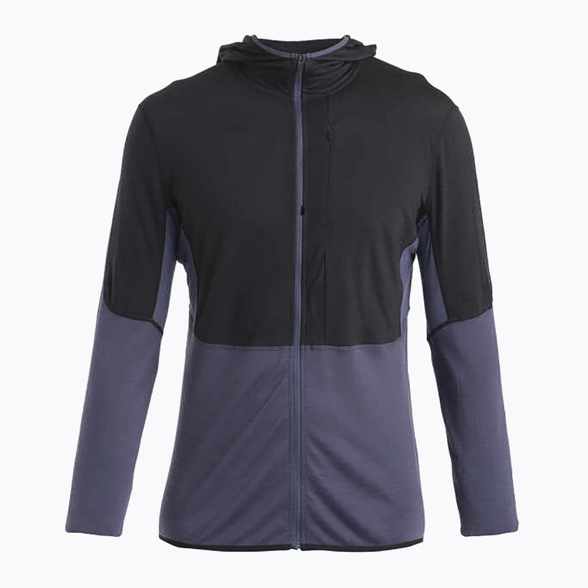 Sweat-shirt de trekking homme Icebreaker Merino 200 Realfleece™ Descender 1/3
