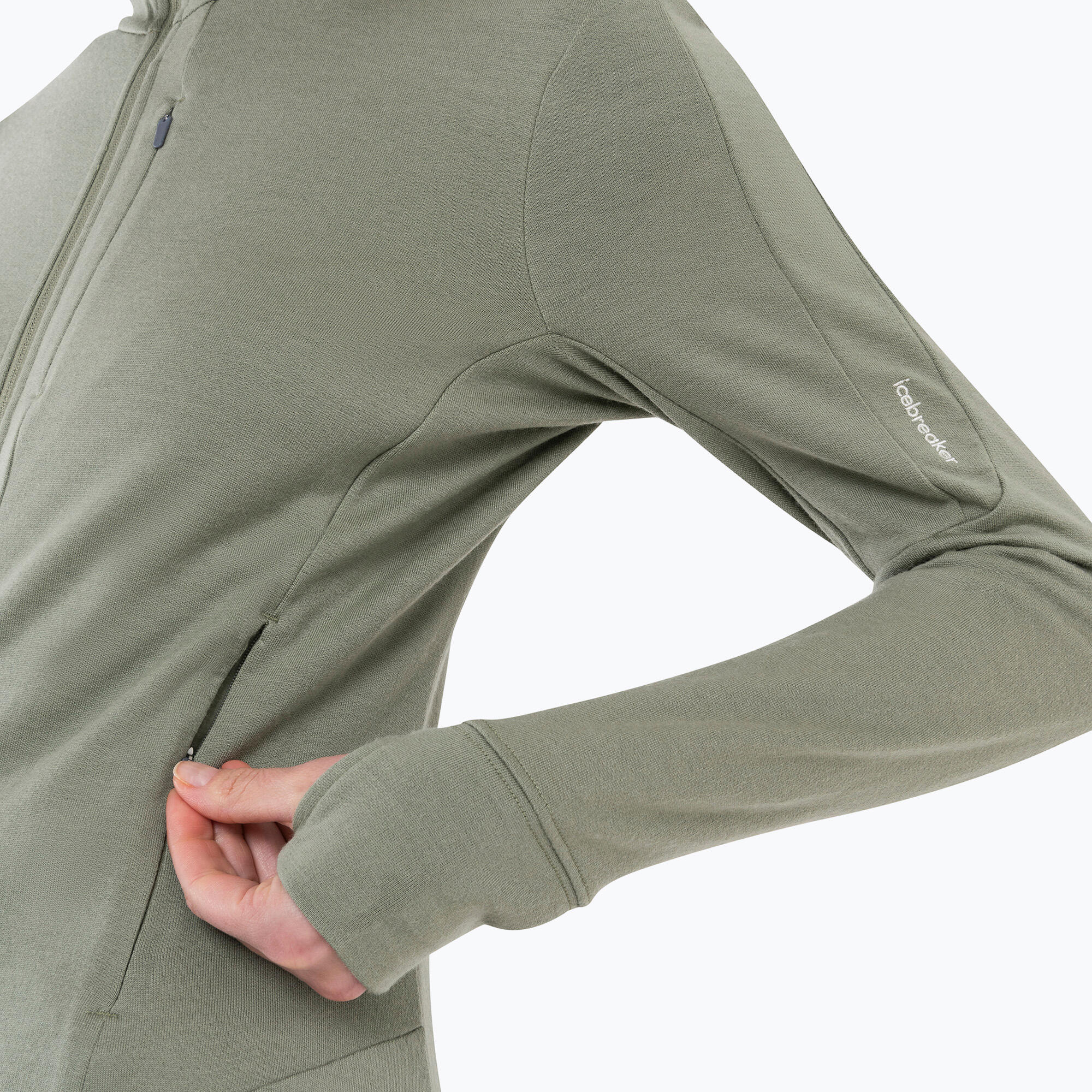 Felpa da trekking rompighiaccio da donna Merino 260 Quantum IV 5/5