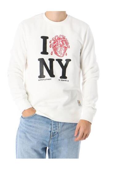 Herren Element I Heart Crew isoliertes Sweatshirt