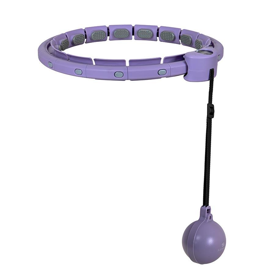 Hula hop z licznikiem, wypustkami i obciążnikiem Sapphire SG-067 2/7