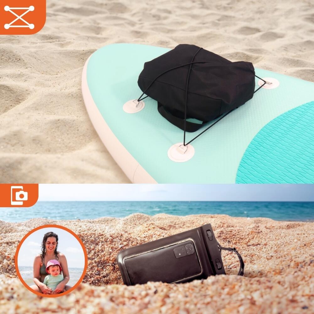 Opblaasbare SUP board met Accessoires Ultralichte paddle board 315x78x15 cm 5/6