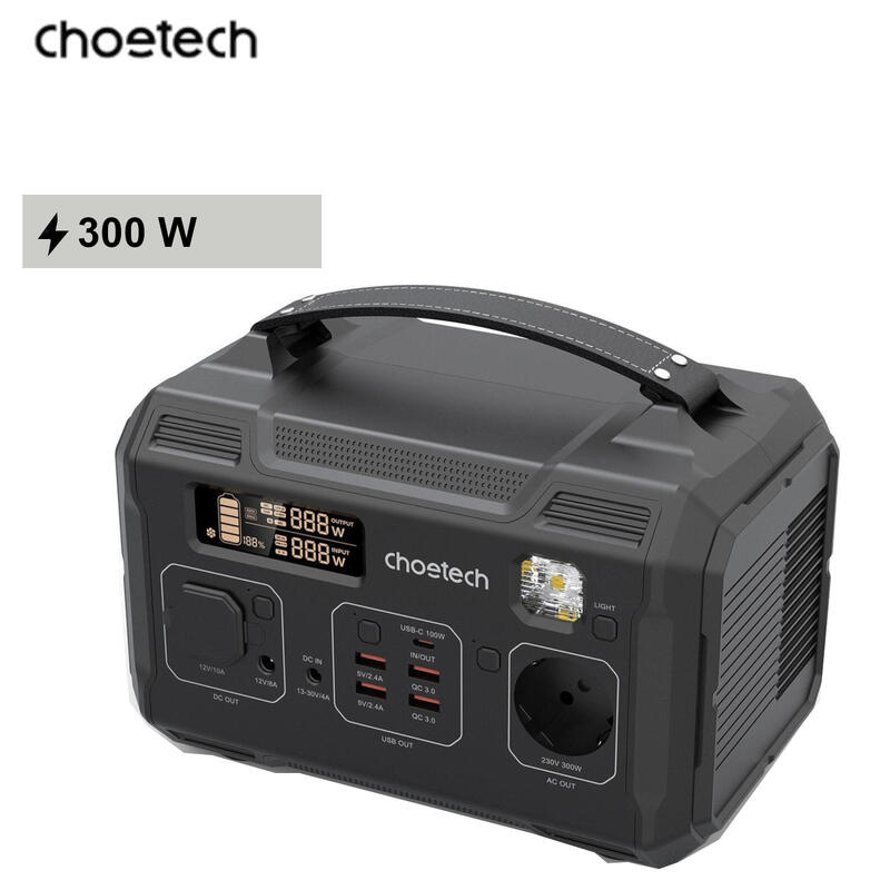 Powerbank Choetech stacja zasilania 300W