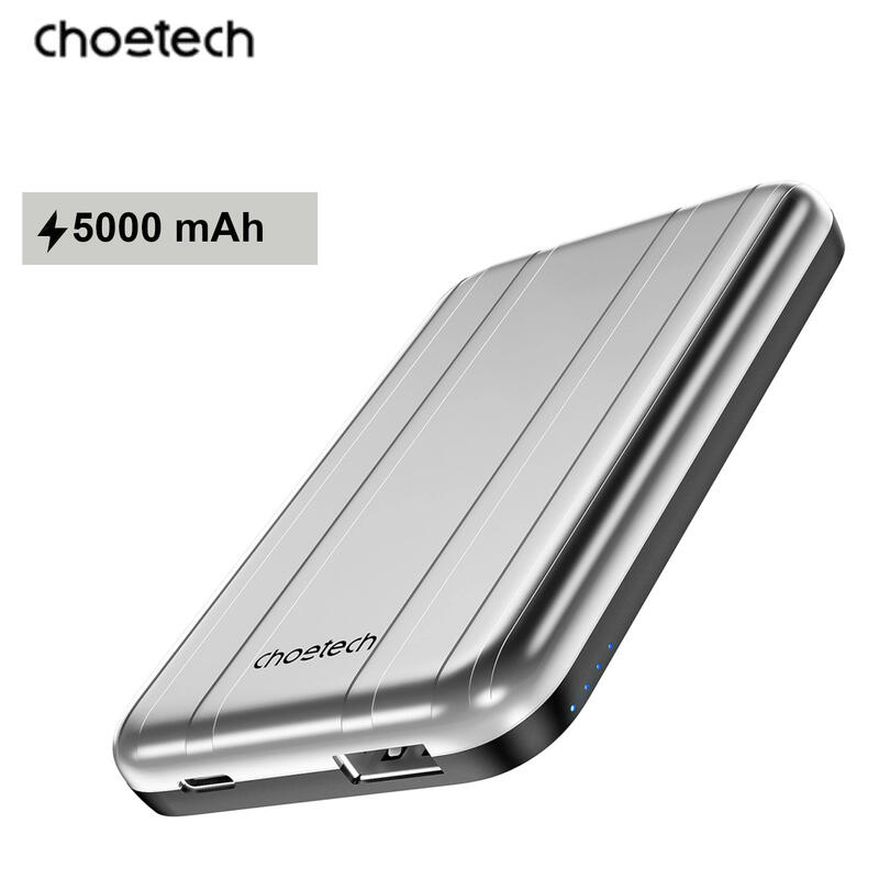 Mini powerbank Choetech indukcyjny 5000mAh