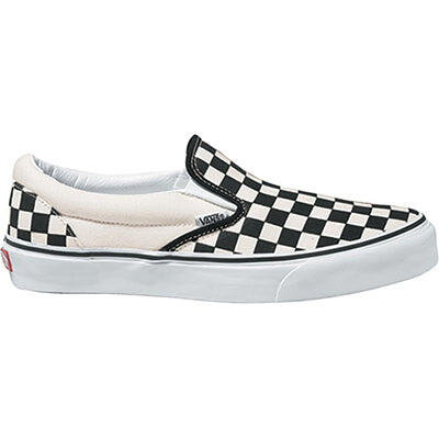 Sapatilhas Vans UY Classic Slip-On (Checkerboard) Black/White - Kids