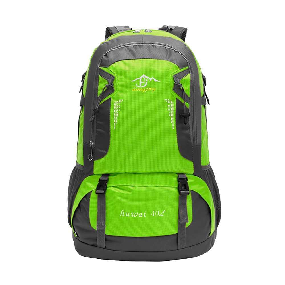 Mochila Verde 40 Litros Impermeable con Cierres Asas y Correas de Seguridad 2/4