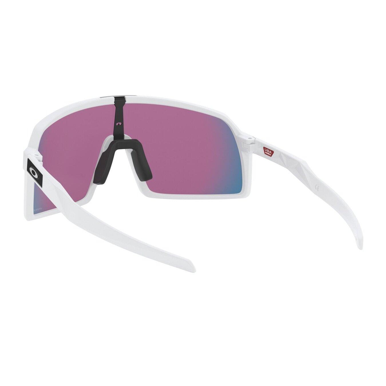 Oakley Sutro S (extra klein) Mat Wit/ Prizm Road 6/7